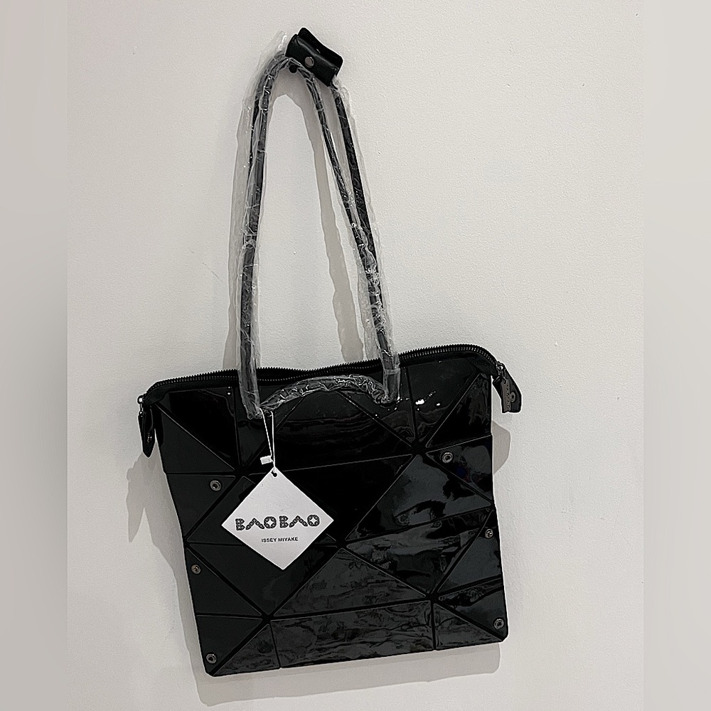 Lucent geometric-panelled tote bag BAO BAO